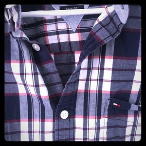 Tommy Hilfiger shortsleeved button down shirt